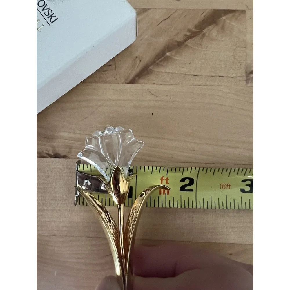Swarovski Crystal Flower Brooch 3